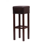 Preview: Holzbarhocker mit Sitzpolster Typ B125