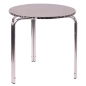 Preview: Bistrotische Ø 70 cm Typ GT101 Gastronomietische