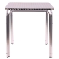 Preview: Stapelbare Gastronomietische 70 x 70 cm GT101 Bistrotische