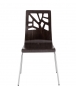 Preview: Design Holzschalenstühle - Besucherstühle online kaufen