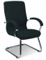Preview: Büro-Freischwinger Typ BIB-100 Konferenzstühle schwarz