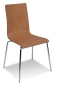 Preview: Holzschalenstühle stapelbar - Stapelstühle Holz