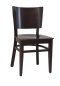 Preview: Holz-Restaurantstühle Typ GS28 Bistrostühle