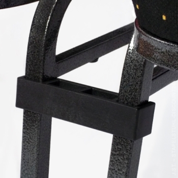 Stuhlverbinder für Bankettstühle schwarz Typ GP1plus bis 250 kg belastbar