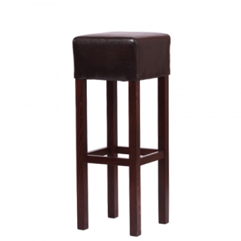 Holzbarhocker mit Sitzpolster Typ B125