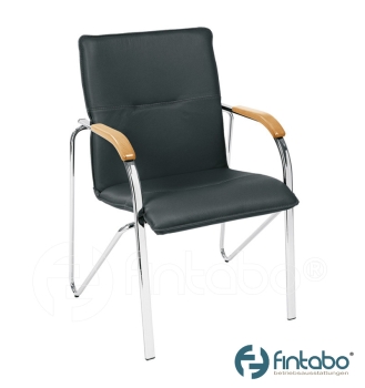 Elegante Besucherstühle mit Armlehnen Typ B106