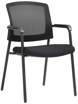 Besucherstuhl mit Armlehnen Typ V1 stapelbar, bis 150 kg belastbar
