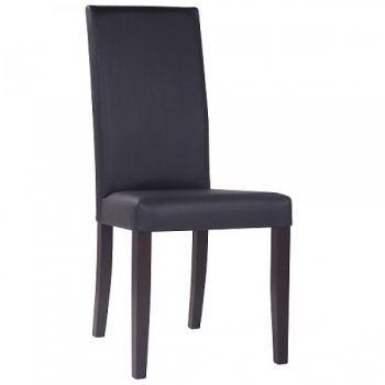 Gepolsterte Gastronomiestühle Typ GS42 schwarz