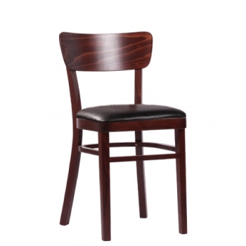 Gastronomiestühle mit Sitzpolster GS36 Holzstühle
