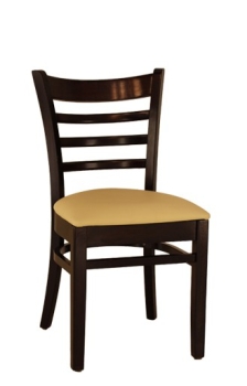 Gastronomie Stühle mit Sitzerpolster - Holzstühle Silka P