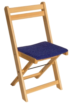 Holzklappstühle mit Sitzpolster - Kia Klappstühle aus Holz