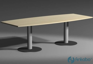 Konferenztisch 2000 x 1200 mm Typ LO100 für ca. 6-8 Personen