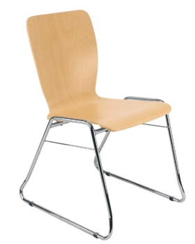 Holzschalenstühle - Kufenstühle - Typ HS112