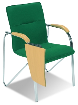 Schulungsstühle mit klappbarer Schreibablage