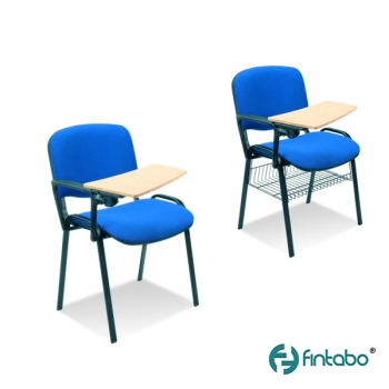 Seminarstühle mit Schreibunterlagen Typ C100 PS mit Schreibplatte buche