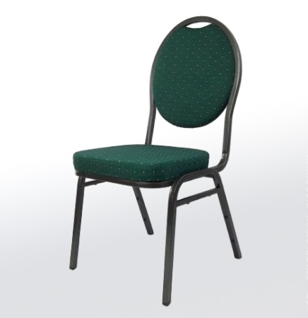 Bankettstühle grün (Stapelstühle)