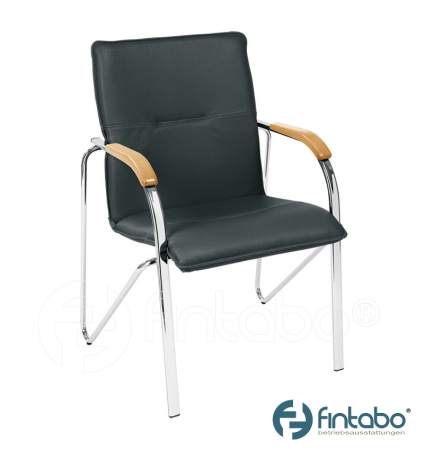 Elegante Besucherstühle mit Armlehnen Typ B106
