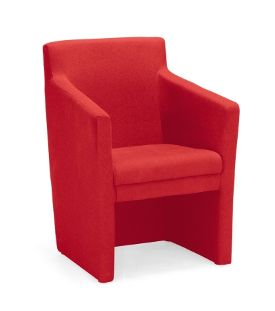 Clubsessel Louna rot