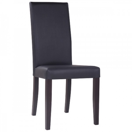 Gepolsterte Gastronomiestühle Typ GS42 schwarz
