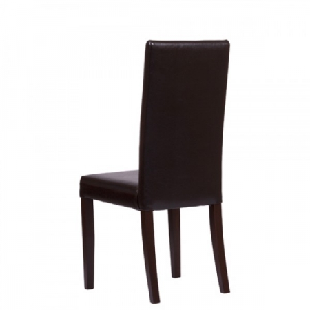 Gepolsterte Gastronomiestühle Typ GS42 von hinten