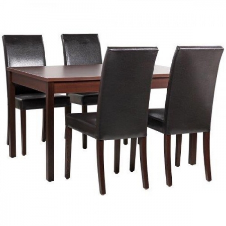 Gepolsterte Gastronomiestühle Typ GS42 Stühle und Tisch