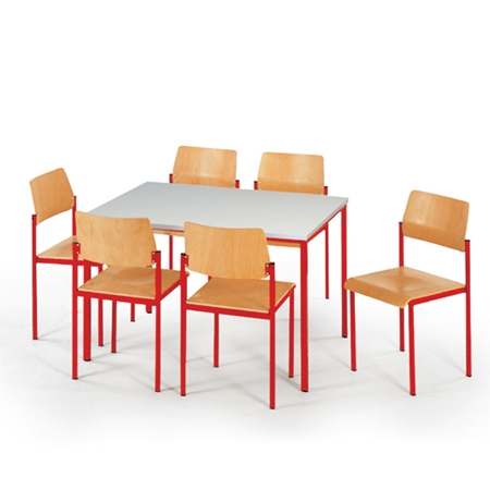 Pausenraum Stühle Kantinen Tische und Stühle
