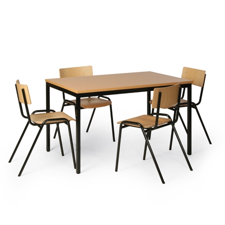 Stapelbare Pausenraumstühle Typ B152
