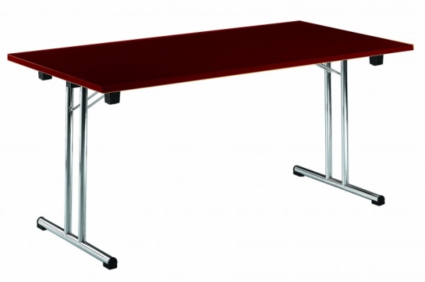 Klapptisch 140 x 70 cm mit 25 mm starken Platte in Wenge