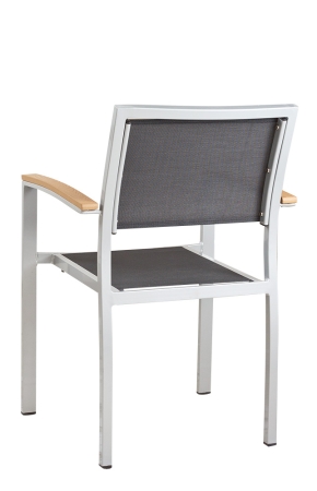 Wetterfeste Stühle - Gastronomie Outdoor Stühle Typ GS78 (Hinten)
